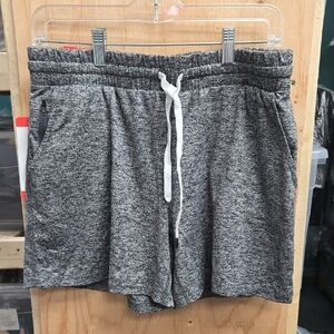 Pacific Trail Size M Heathered Grey Brushed Lounge Short